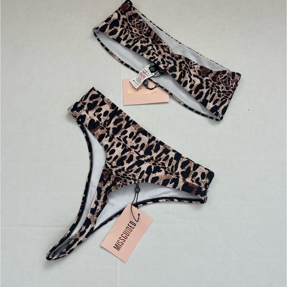 Missguided Leopard print bikini - Picture 4 of 6
